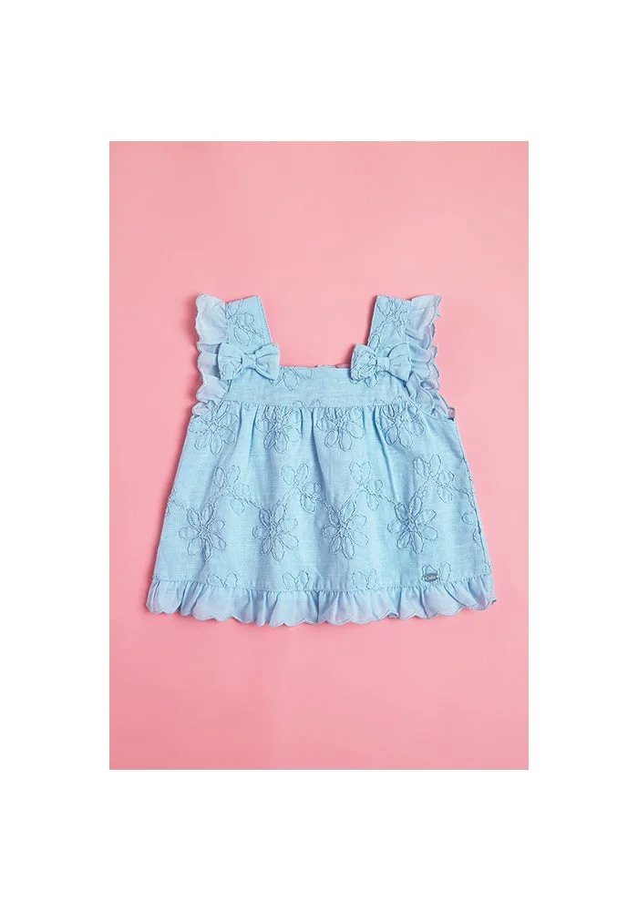 R&b Embroidered Top and Shorts Set