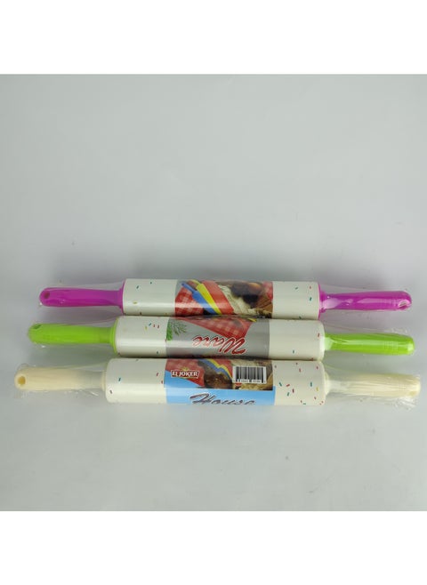 Large rolling pin for rolling out the dough