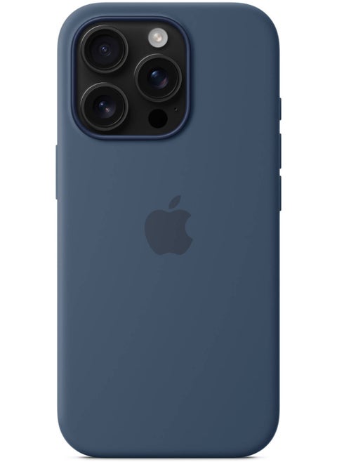 Silicone Case Compatible with iPhone 16 Pro Max - Navy