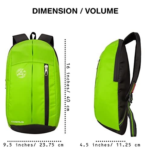COSMUS Zipit P.green Small Outdoor Mini Backpack 11 L Daypack - Green - Image 2