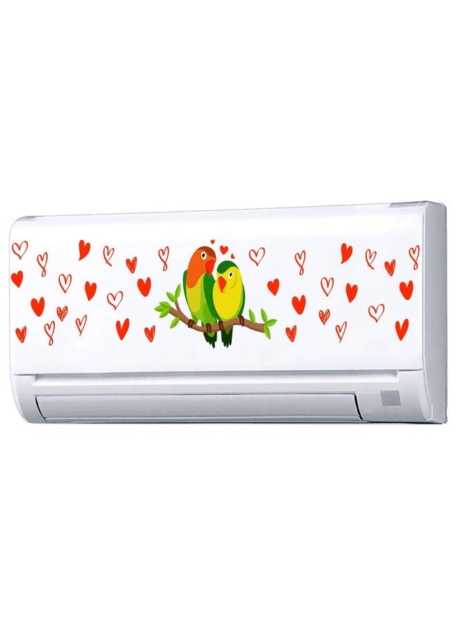 Decopix 'ac Sticker Fridge Sticker Wall Sticker Split Ac Stickers Air Conditioner Sticker - Standard Size (Fit for All Models/Sizes/Brands) (Vinyl, Multicolor)' - SM6050 - Image 1