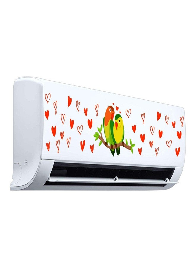 Decopix 'ac Sticker Fridge Sticker Wall Sticker Split Ac Stickers Air Conditioner Sticker - Standard Size (Fit for All Models/Sizes/Brands) (Vinyl, Multicolor)' - SM6050 - Image 2
