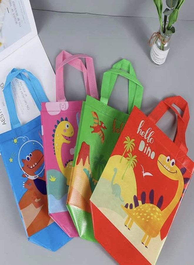 Le Delite Dinosaur Theme 10 pieces Party Favor Gift Bags for Birthday Return Gifts for Kids | Dinosor Printed Gift Bags For Gifting | Weddings | Birthday | Holiday Presents (Dinosor Print) - Image 3