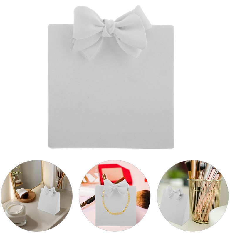 Bowknot Necklace Holder Multi-Functional Jewelry Organizer for Bracelets Necklaces and Pendants for Home Jewelry Stores and Craft Shows - Image 3
