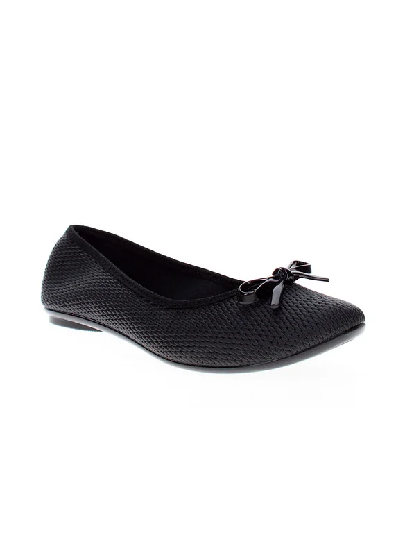 موليكا Moleca Ladies Ballerinas Black | Made In Brazil