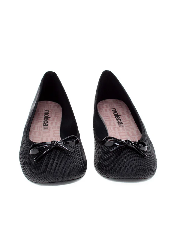 MOLECA Moleca Ladies Ballerinas Black | Made In Brazil