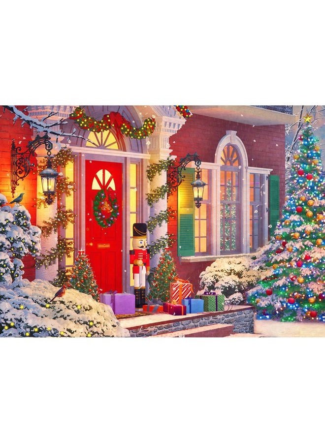 Christmas House - 500 Piece Jigsaw Puzzle for Adults - Made in USA