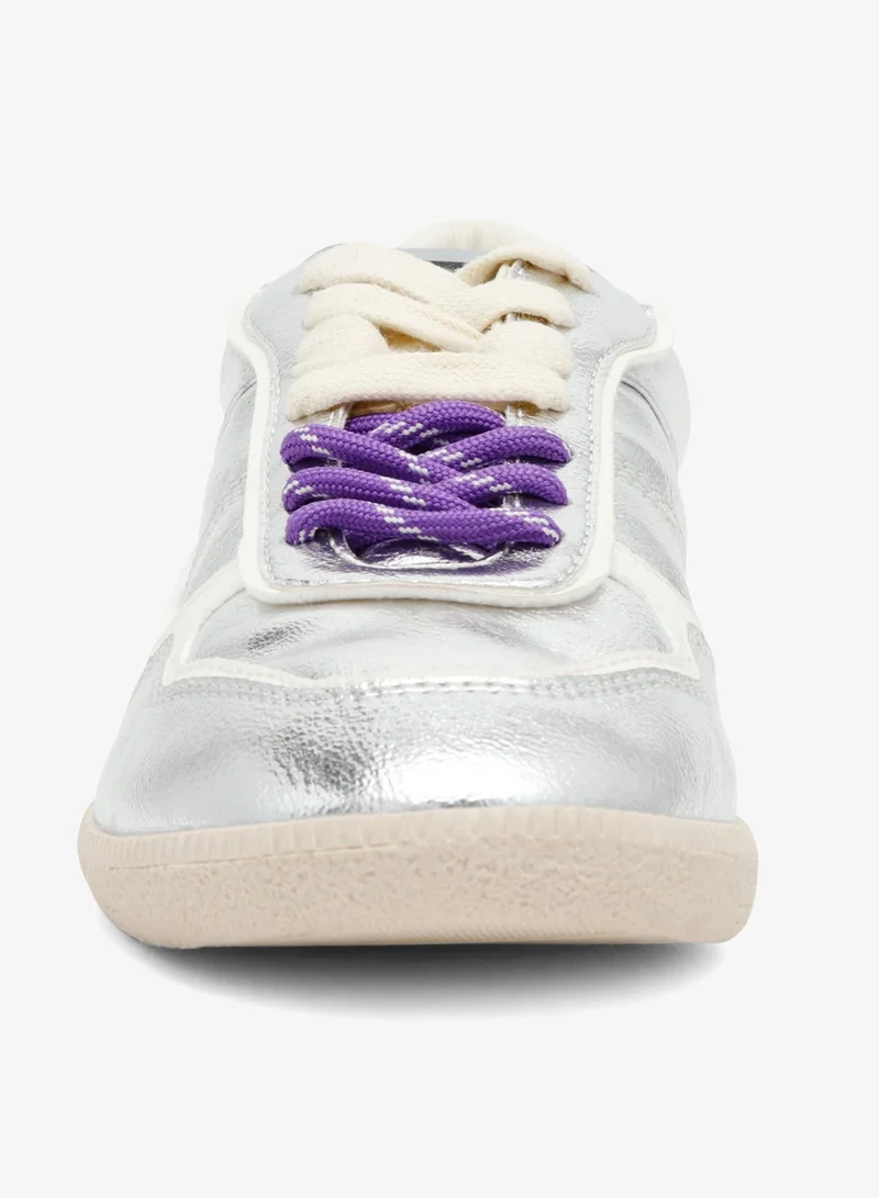 Steve Madden  AUGUSTINE Silver Women Sneakers for Women | Best Price UAE