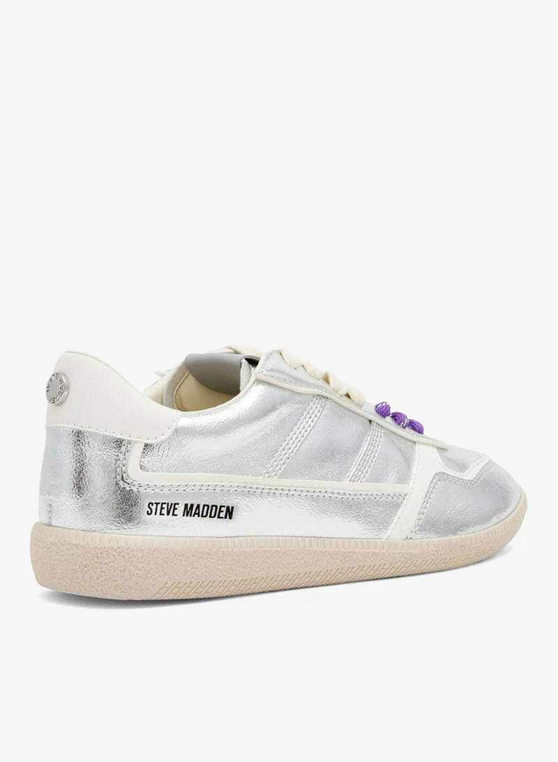 Steve Madden  AUGUSTINE Silver Women Sneakers for Women | Best Price UAE