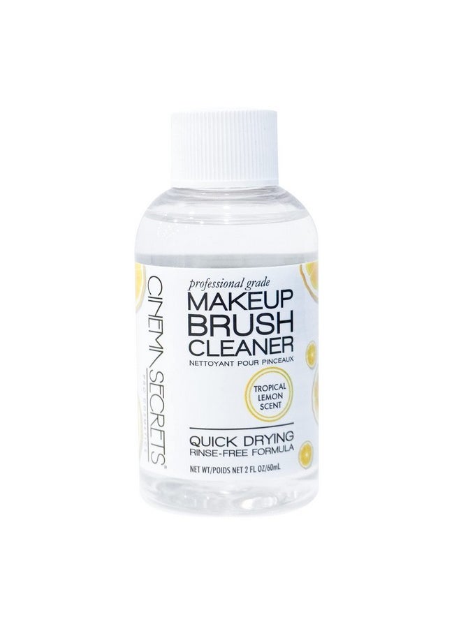 Cinema Secrets Professional Makeup Brush Cleaner, 2 Fl Oz, Lemon  - Image 1