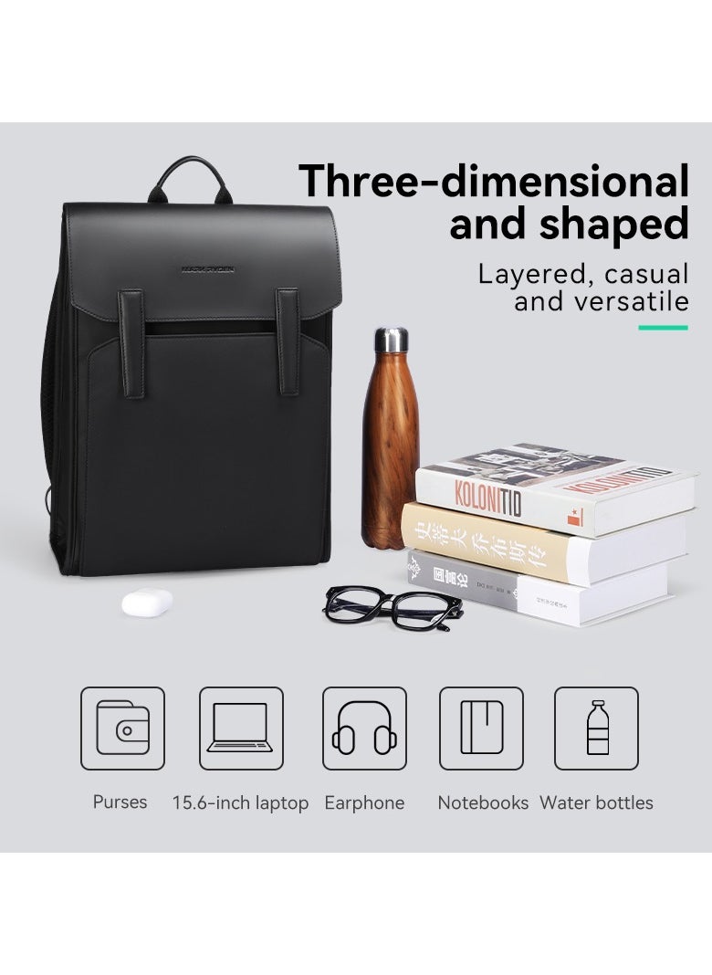 MARK RYDEN MARK RYDEN 6602 Urban Minimalist Classic Business Backpack - Lightweight, Waterproof, and Versatile with Laptop Compartment"  - Image 5