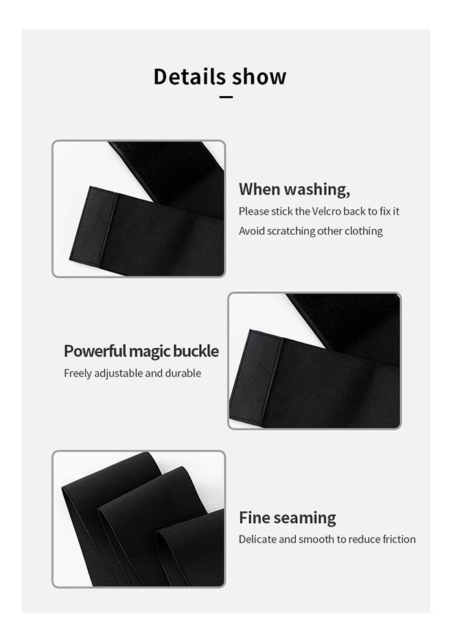 Ant Waist Trimmer for Women, Elasticity Invisible Wrap Waist Trainer Tape, Shaper Belt Adjustable Waist Trimmer Belt M - Image 3