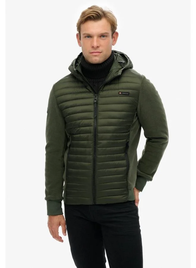 Superdry  Hooded Storm Fleece Hybrid Jacket for Men | Best Price UAE