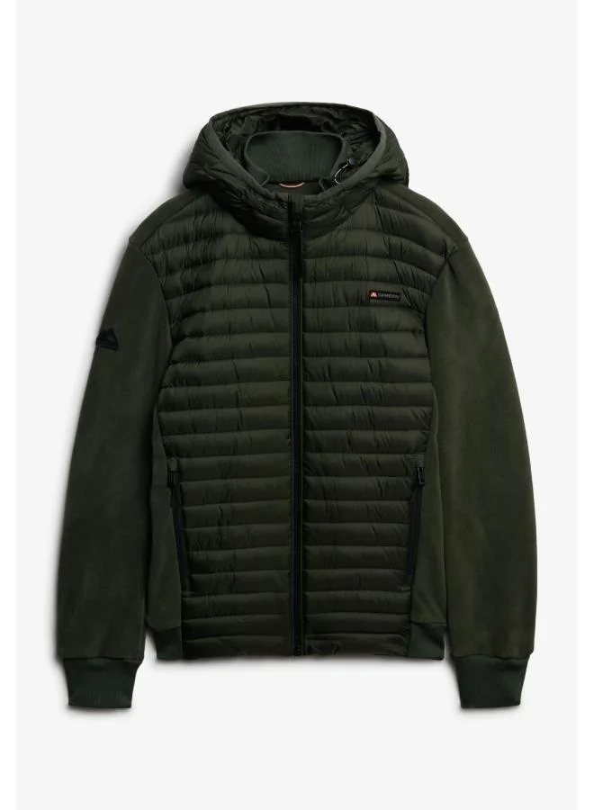 Superdry  Hooded Storm Fleece Hybrid Jacket for Men | Best Price UAE