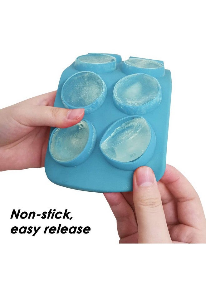 findTop Set of 3, Silicone Chocolate Candy Molds, findTop Round Sphere Baking Molds for Cordial Truffle, Jello Pudding Ball Ice Cube Peanut Butter - Image 5