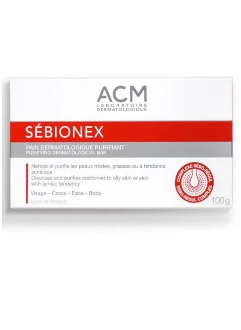 ACM Laboratoire dermatologique Acm Sebionex Purifying bar 100gm 