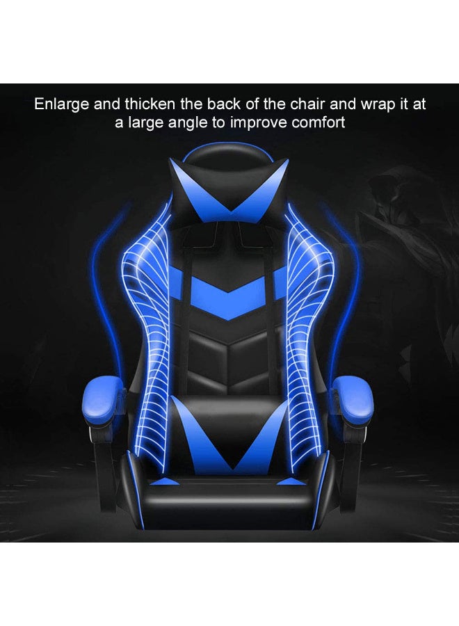ZUIHAO Comfortable Armrest Headrest Gaming Chair with Neck and Massaging Lumbar Support Ergonomic High Back Gaming Chair Tilt and Height Adjustable Computer Chair - Image 5