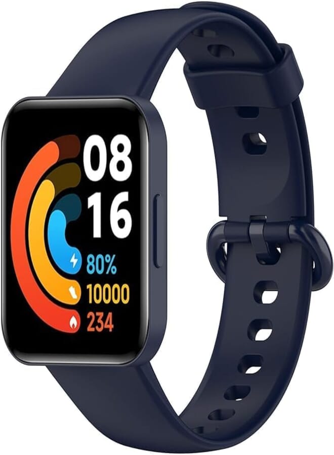 Next Store Silicone Watch Band Compatible with Xiaomi Watch 2, Waterproof and Sweatproof, Perfect for Sports and Daily Use.