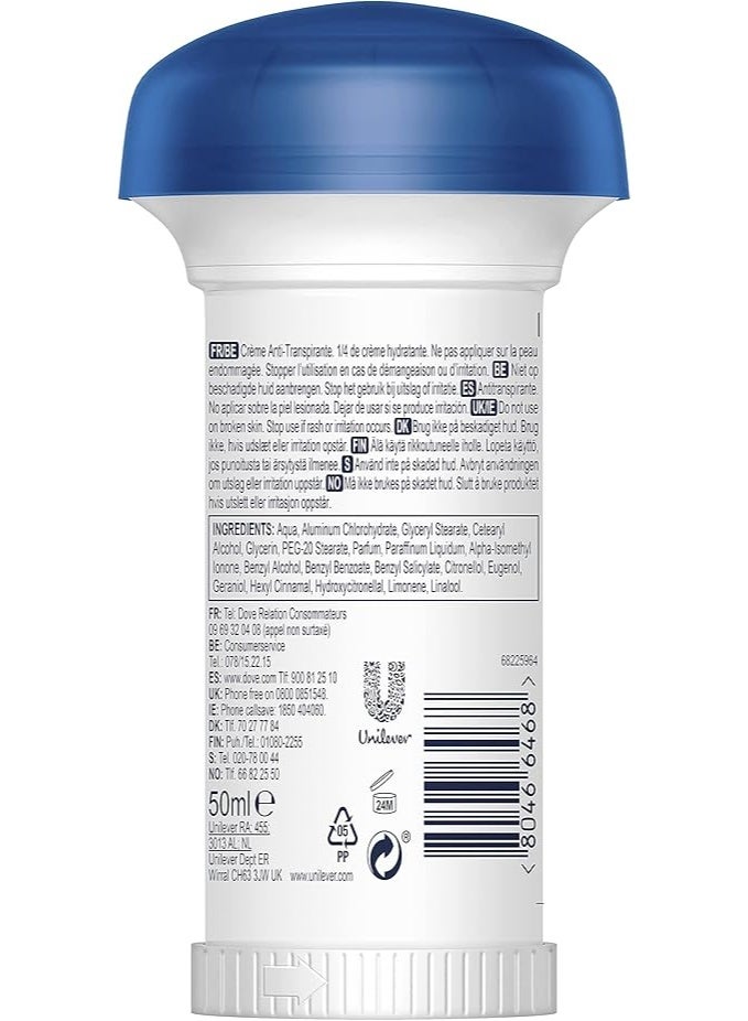 دوف مزيل عرق دوف الأصلي الكريمي، عبوة من 6 قطع × 50 مل - Image 4
