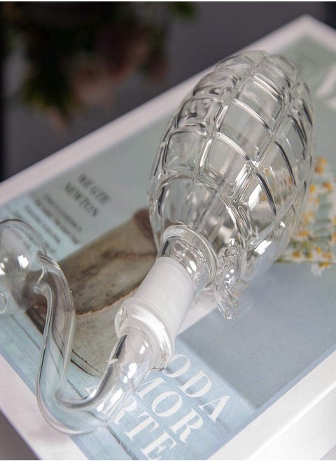 Glass Oil Lamp Burner Clear
