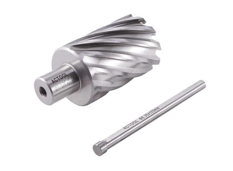 ACTOOL 1-5/8" Diameter × 2" Depth of Cut HSS ANNULAR Cutter with 3/4'' Weldon Shank - Image 3