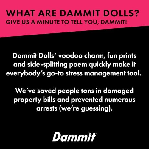 Dammit Doll Limited Edition Sports Struggles Collection Stress Relief Gag Gift Pickleball Doll - Image 5