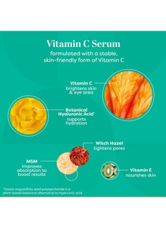 TruSkin TruSkin Face Serum Duo - Retinol Serum for Face & Vitamin C Serum - Anti Aging Skin Care Gift Set for Women - Skin Care for Bright, Smooth, & Firm Skin - 1 fl oz, 2 Bottles  - Image 2