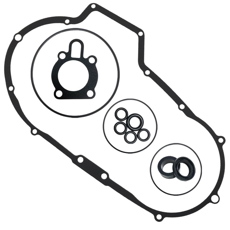 BIGLKNM Primary Gasket Seal Kit Compatible with Sportster 1200 Custom XL1200C Sport XL1200S Sportster 883 Custom XL883C Roadster XL883R XLH1200 XLH883 Sportster 883 Deluxe XLH883DLX Hugger XLH883HUG