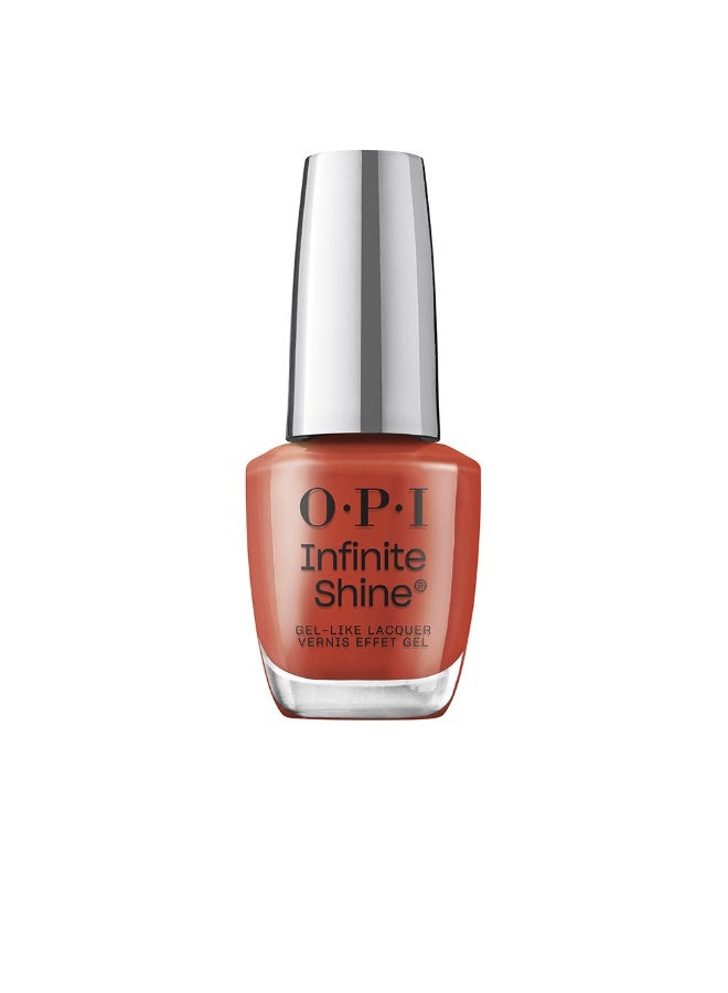 Opi Infinite Shine, Long Lasting Nail Polish Color Knock’Em Red 15ml - Image 1