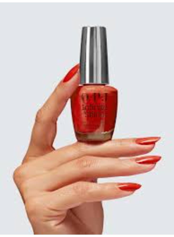 Opi Infinite Shine, Long Lasting Nail Polish Color Knock’Em Red 15ml - Image 3