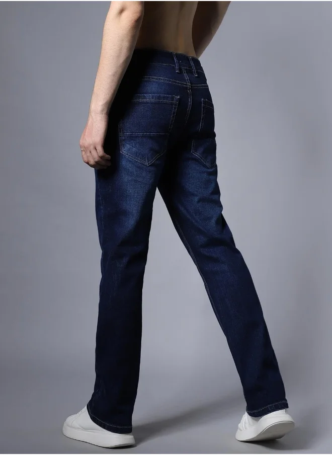 HIGH STAR Mens Blue Jeans