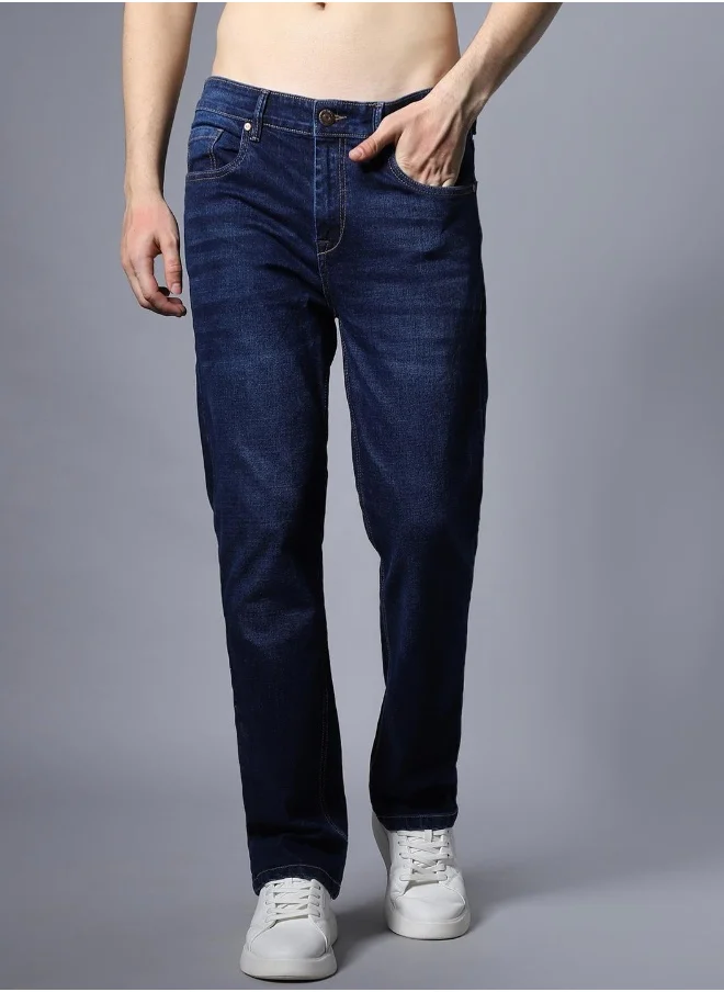 HIGH STAR Mens Blue Jeans