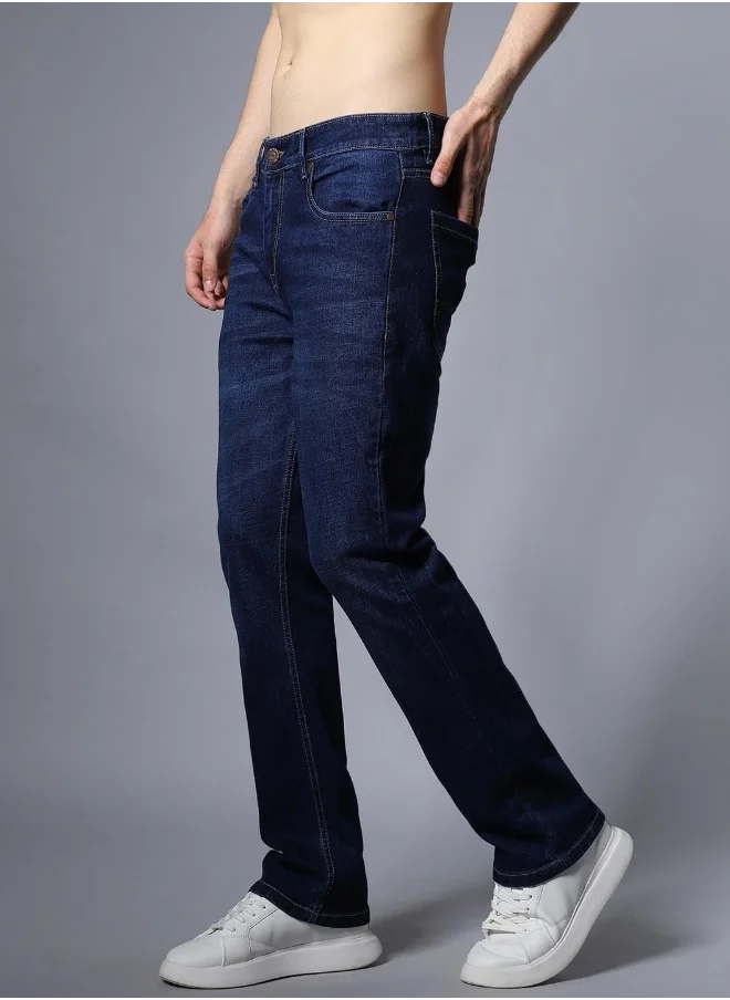 HIGH STAR Mens Blue Jeans