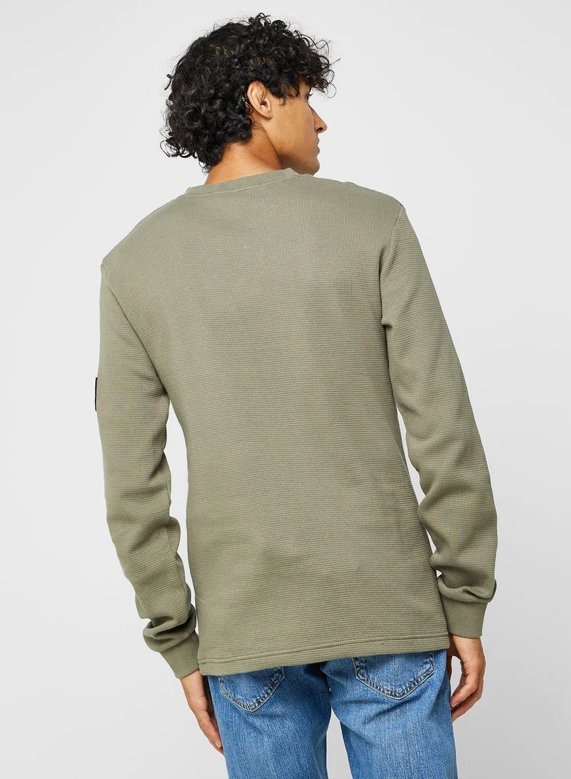 Calvin Klein Jeans Logo Crew Neck T-Shirt