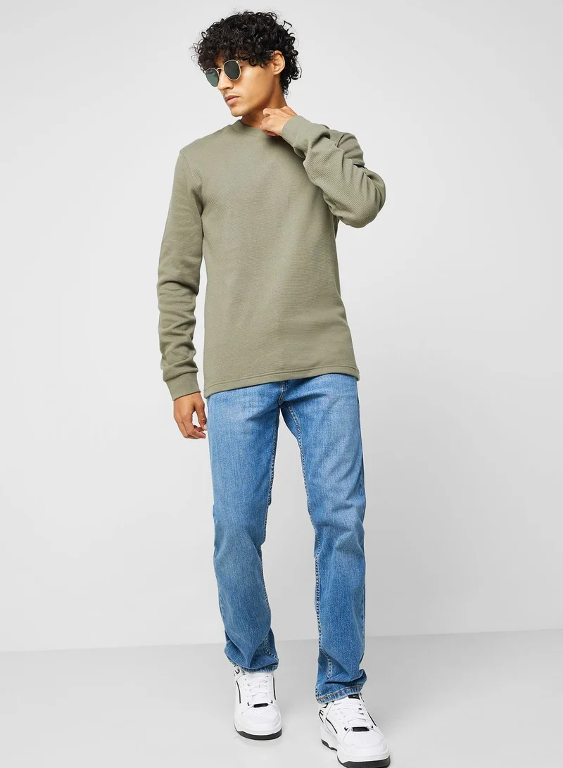 Calvin Klein Jeans Logo Crew Neck T-Shirt