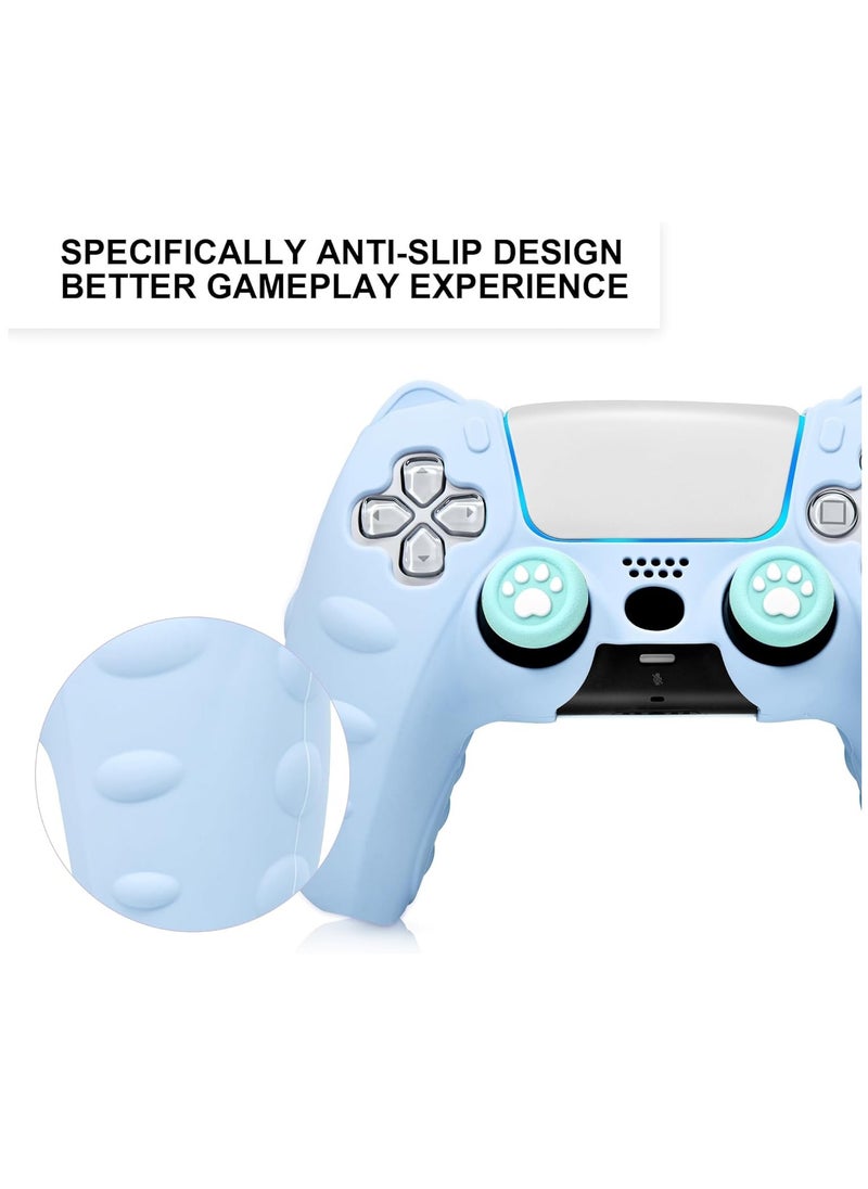 Generic - Anti-Slip Silicone Controller Skin for PlayStation 5 - Protective Gel Grip Cover Case for Wireless Controller with Non-Slip Studded Design - Image 1