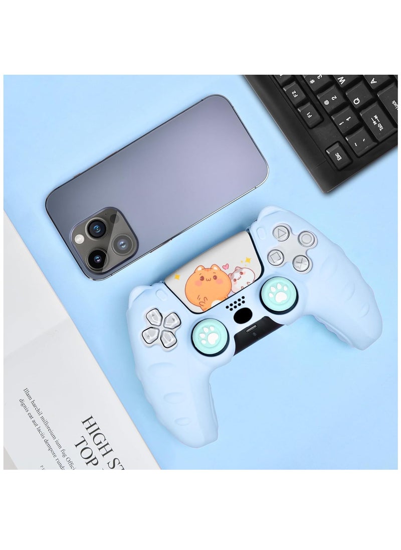 Generic - Anti-Slip Silicone Controller Skin for PlayStation 5 - Protective Gel Grip Cover Case for Wireless Controller with Non-Slip Studded Design - Image 1