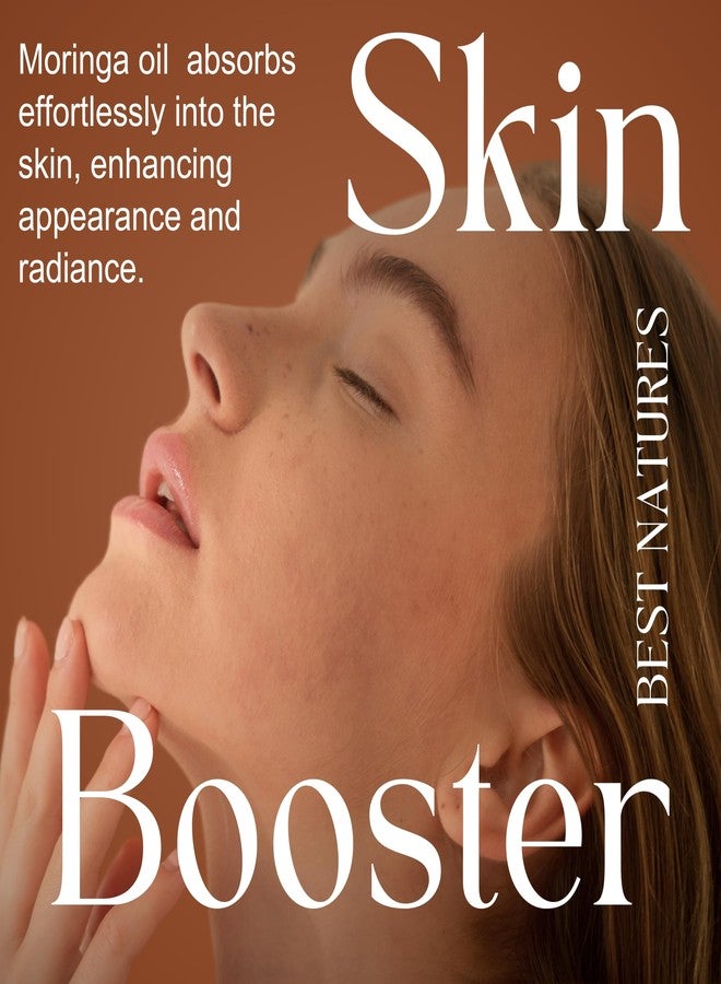 Best Nature's Cosmetics Moringa Oil (Organic, Undiluted, Cold Pressed, Unrefined) - Natural Moisturizer for Dry and Damaged Skin and Hair 2 fl oz / 60ml - Image 4