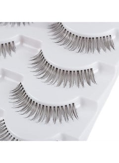 أليس رموش ALICE Lashes 110 الطبيعية المصنوعة يدويًا، 5 أزواج، عبوة متعددة  - Image 5