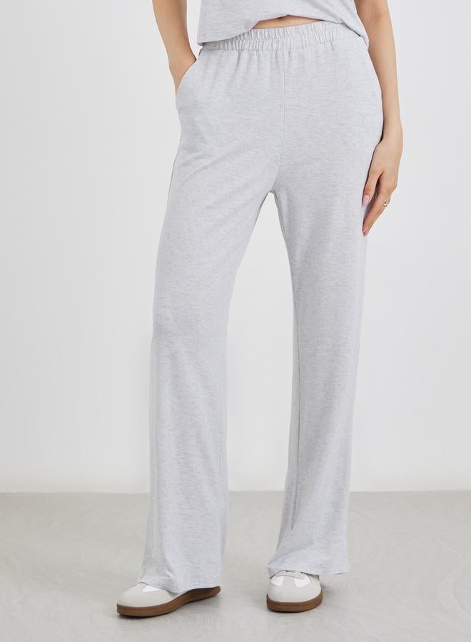 Take Two Solid Polo T-Shirt and Loose Fit Pants Co-Ords - Image 5