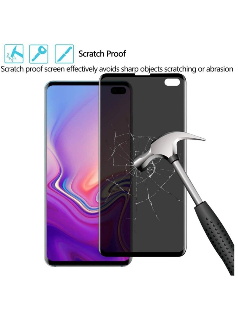 vesus (2 Pack)Privacy Screen protector compatible with Samsung Galaxy S20+ Screen Protector Tempered Glass [Anti-Glare][HD Full Coverage][Easy Installation][Scratch Resistant][9H Hardness] - Image 4