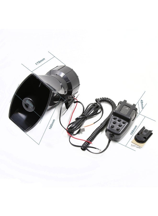 NIBEMINENT 5 Tone Megaphone Alarm Siren  - Image 2