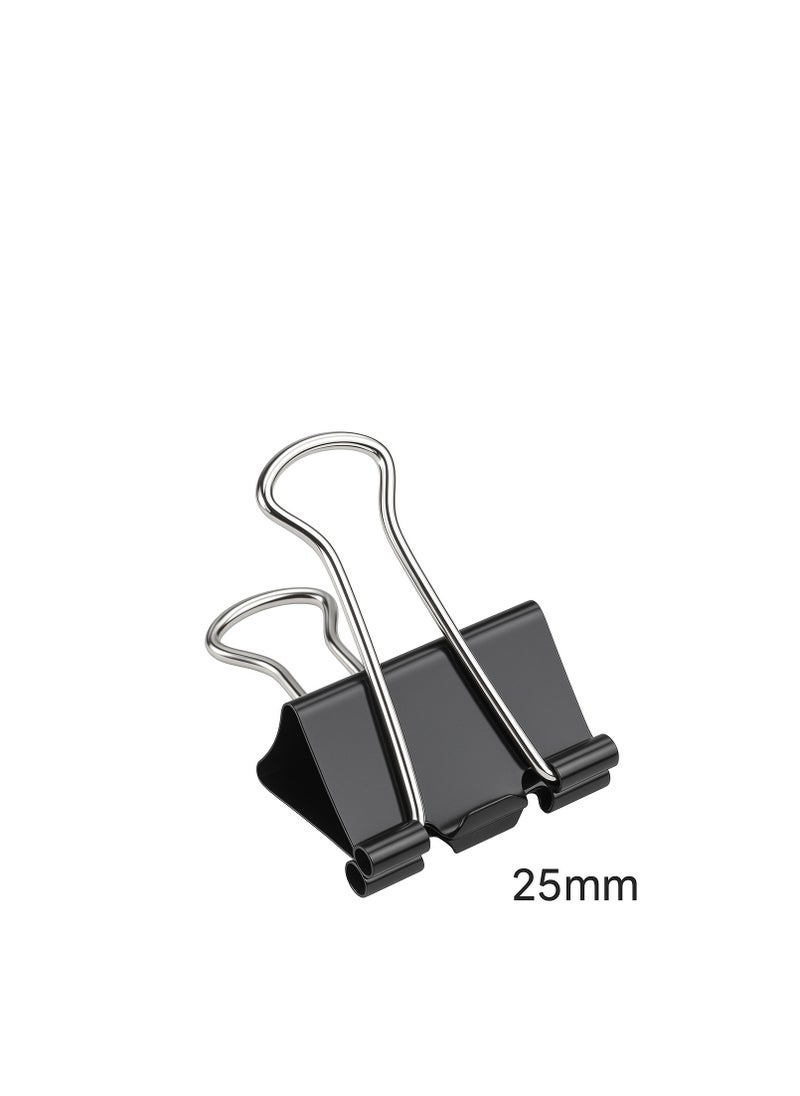 MODEST MODEST Binder Clip 25mm (1 Inch) – 12 Clips per Packet – 5 Packets (60 pcs Total)  - Image 2