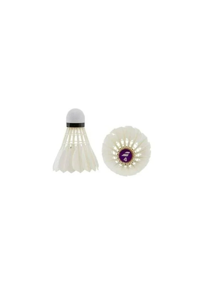 Babolat Babolat BADMINTON BABOLAT FEATHER 4 x12 Size-78 SHUTTLECOCKS, 551020-101-78