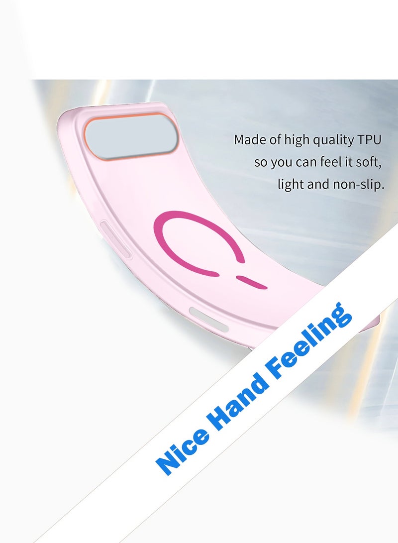 Syndee Apple iPhone 17 Air 5G 2025 Syndee Series Hybrid Translucent Magsafe with Magnetic Charging Raised Camera Lips Elegant Look Case Cover (MCMPMN) - Baby Pink - Image 3