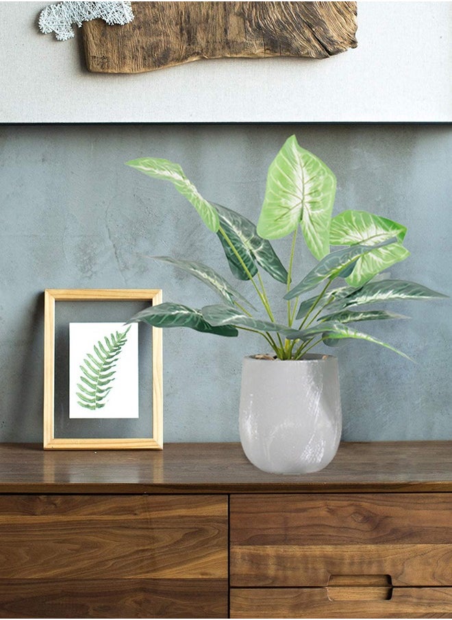 Garlo 40cm Small Fake Plants Artificial Potted Greenery Plant for Office Desk Home Bathroom Decor  - Image 4