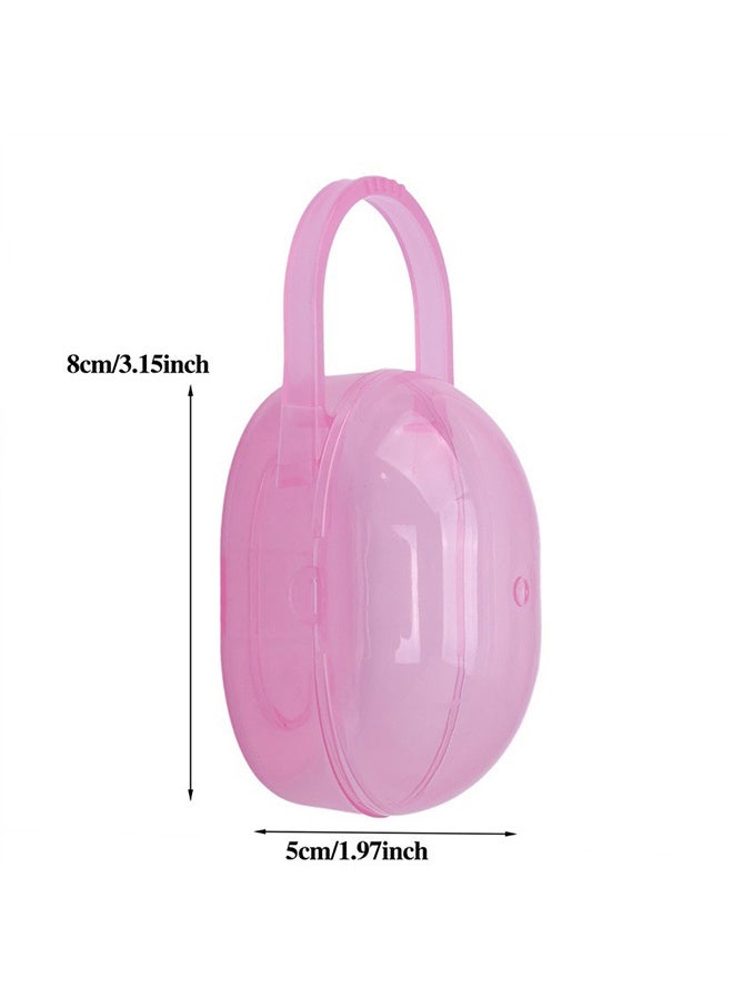 Pacifier Holder Case Container Boxes (4 Pack)| Universal Accessories Holders| Travel Cases| BPA Free - Image 3
