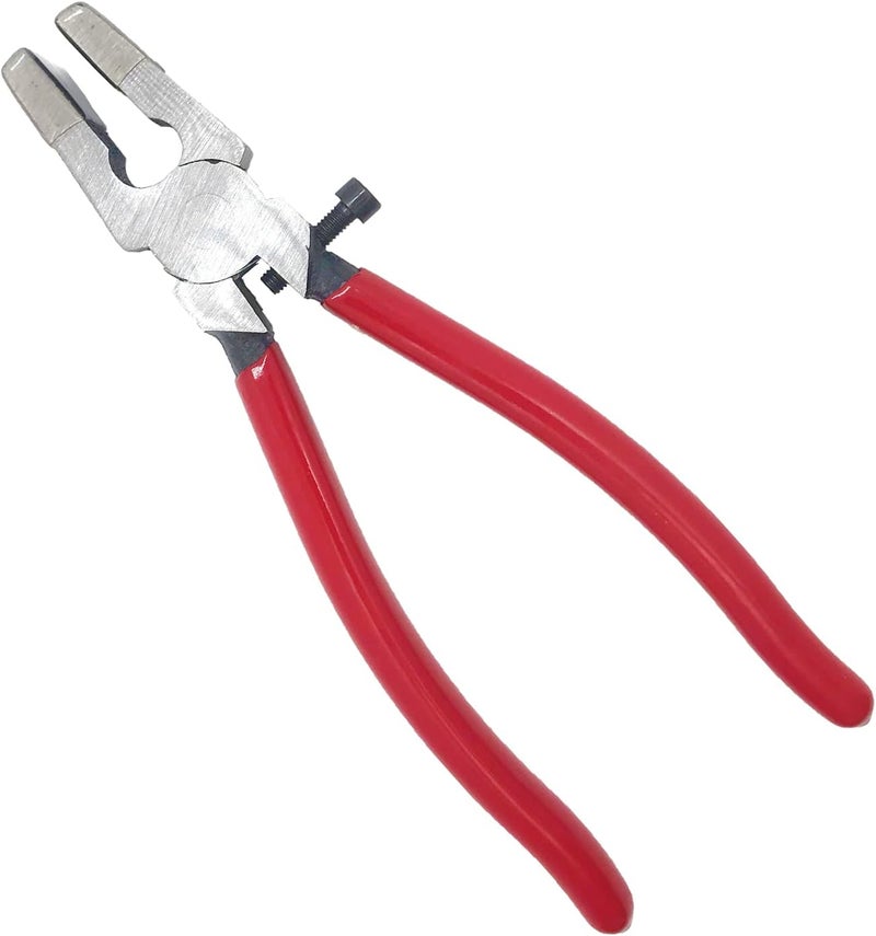 MYYZMY Key Fob Pliers Tool, 8 Inch Glass Running Pliers Attach Rubber Tips, with Adjustable Screw - Image 1