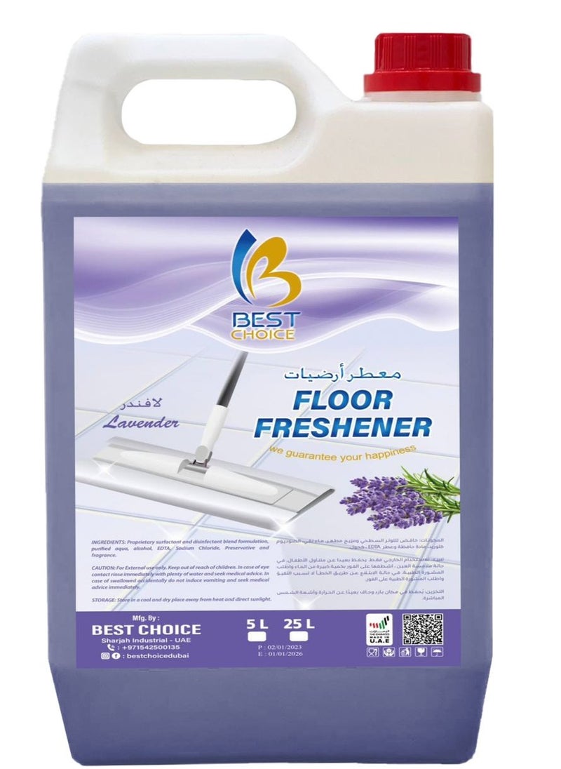 Best Choice - Premium Lavender Scented Floor Freshener - 5 Liters - Image 1
