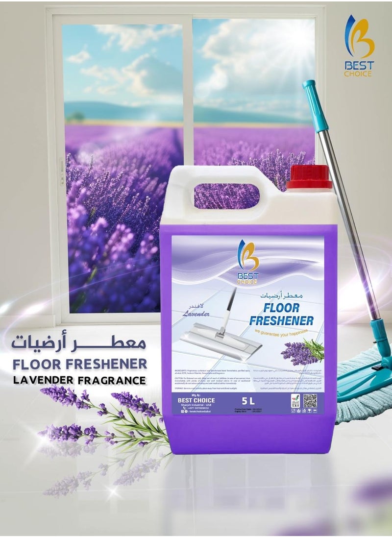 Best Choice - Premium Lavender Scented Floor Freshener - 5 Liters - Image 1